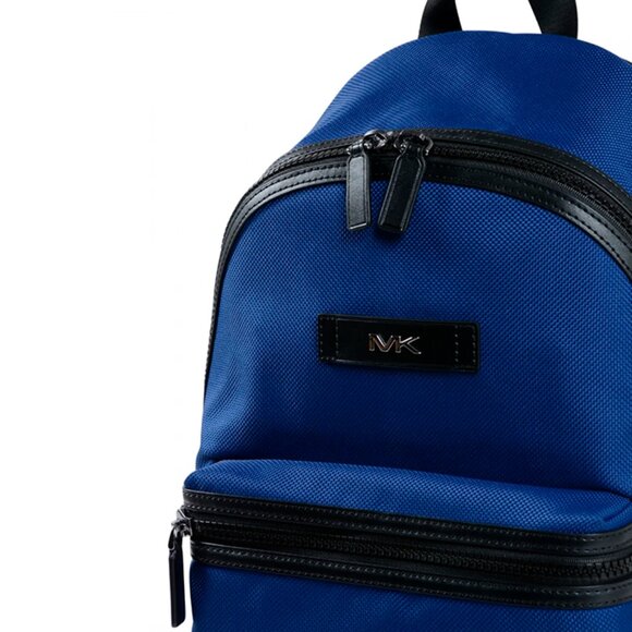 S Michael Kors Kent Sport Sapphire Blue Nylon Large Backpack 37F9LKSB2C $398 main image 4